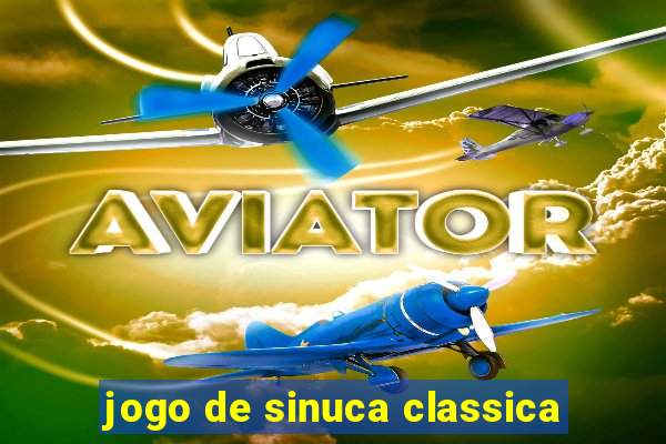 jogo de sinuca classica